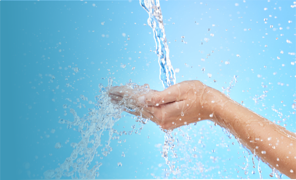 water that has been filtered by water treatment & filtration in sarasota